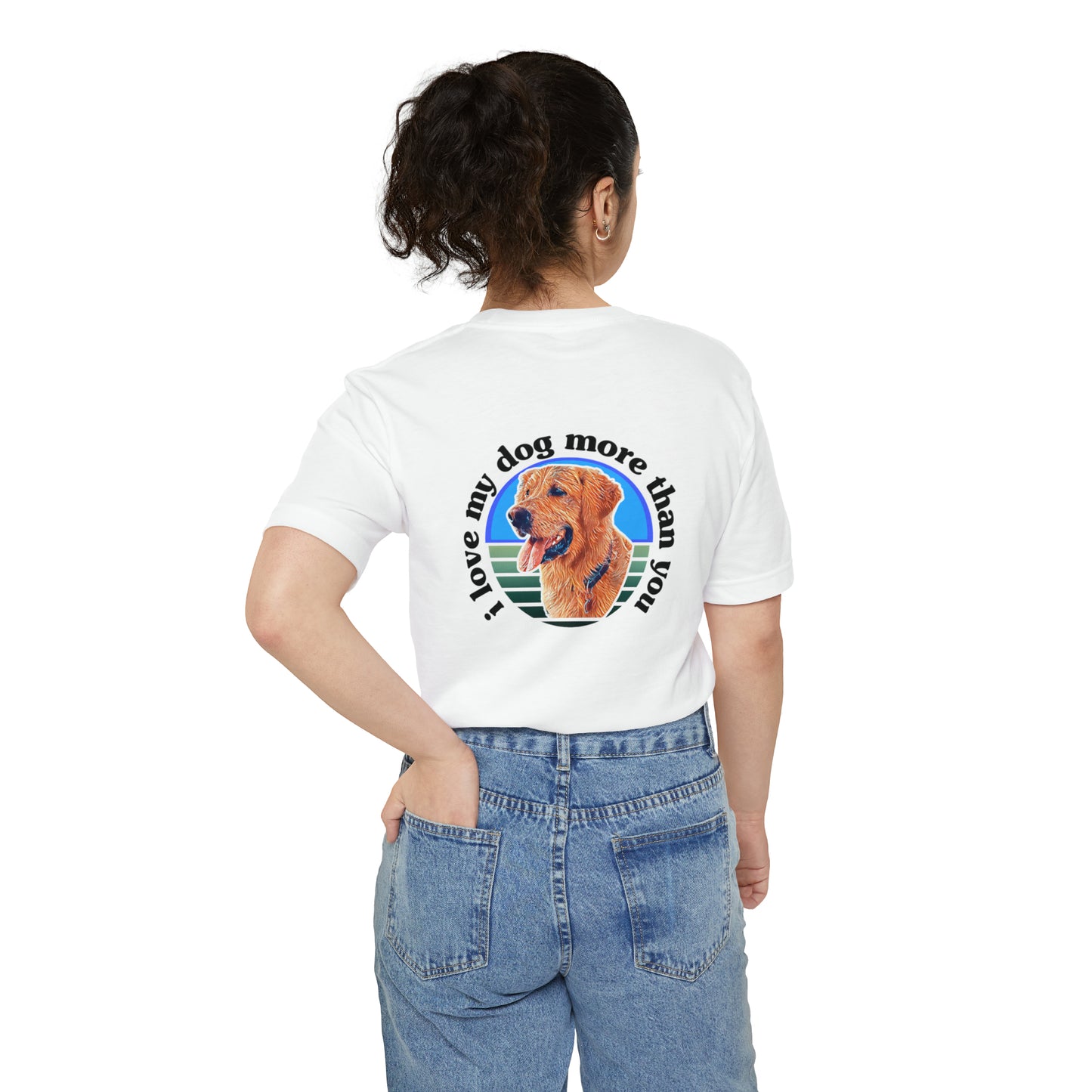 A must have signature "ilovemydogmorethanyou" Pocket T-shirt
