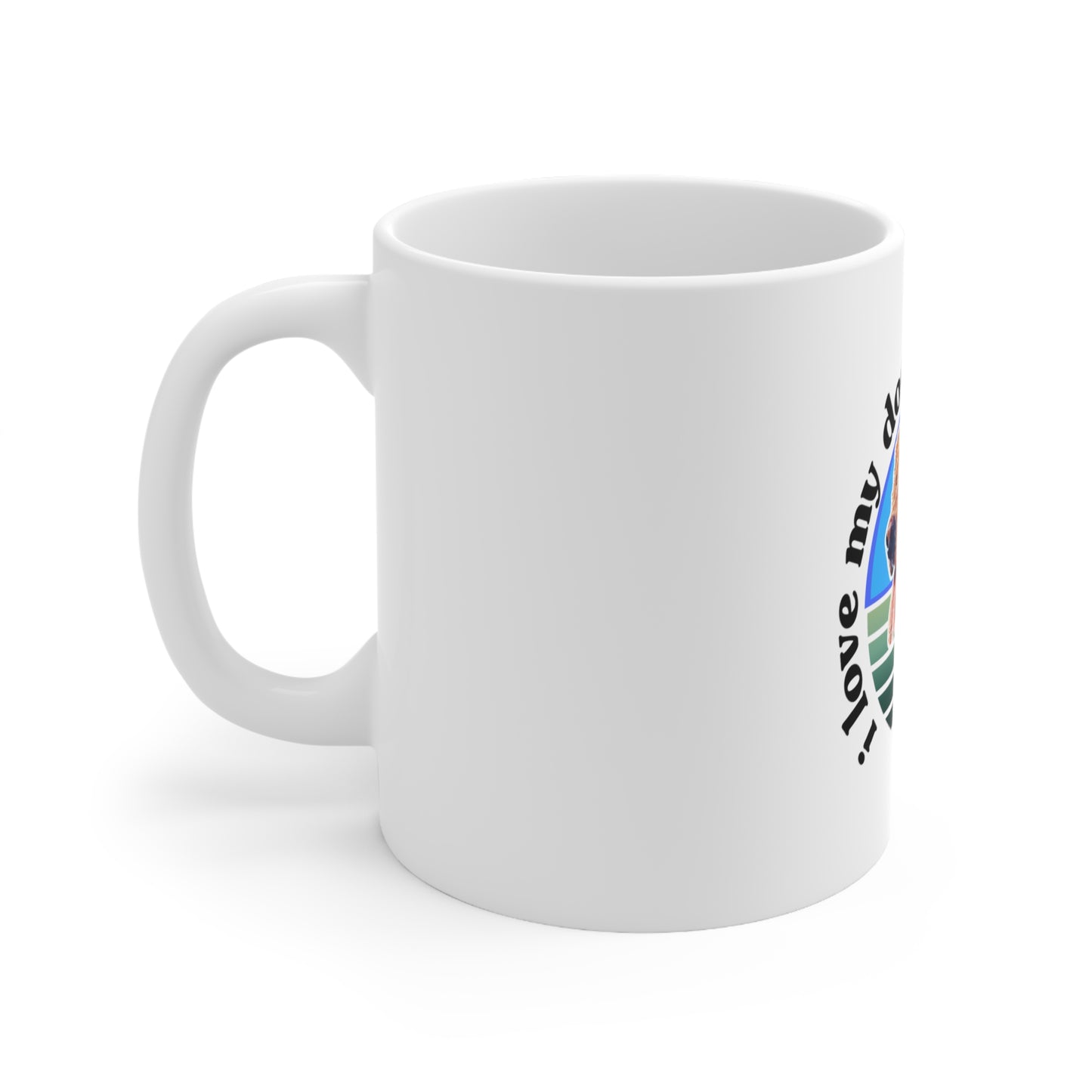 Signature "ilovemydogmorethanyou" Ceramic Mug (11oz)