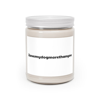 Signature "ilovemydogmorethanyou" Scented Candles (9oz)