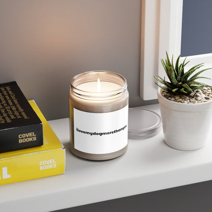 Signature "ilovemydogmorethanyou" Scented Candles (9oz)