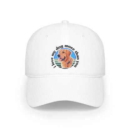 Signature "ilovemydogmorethanyou" Baseball Cap