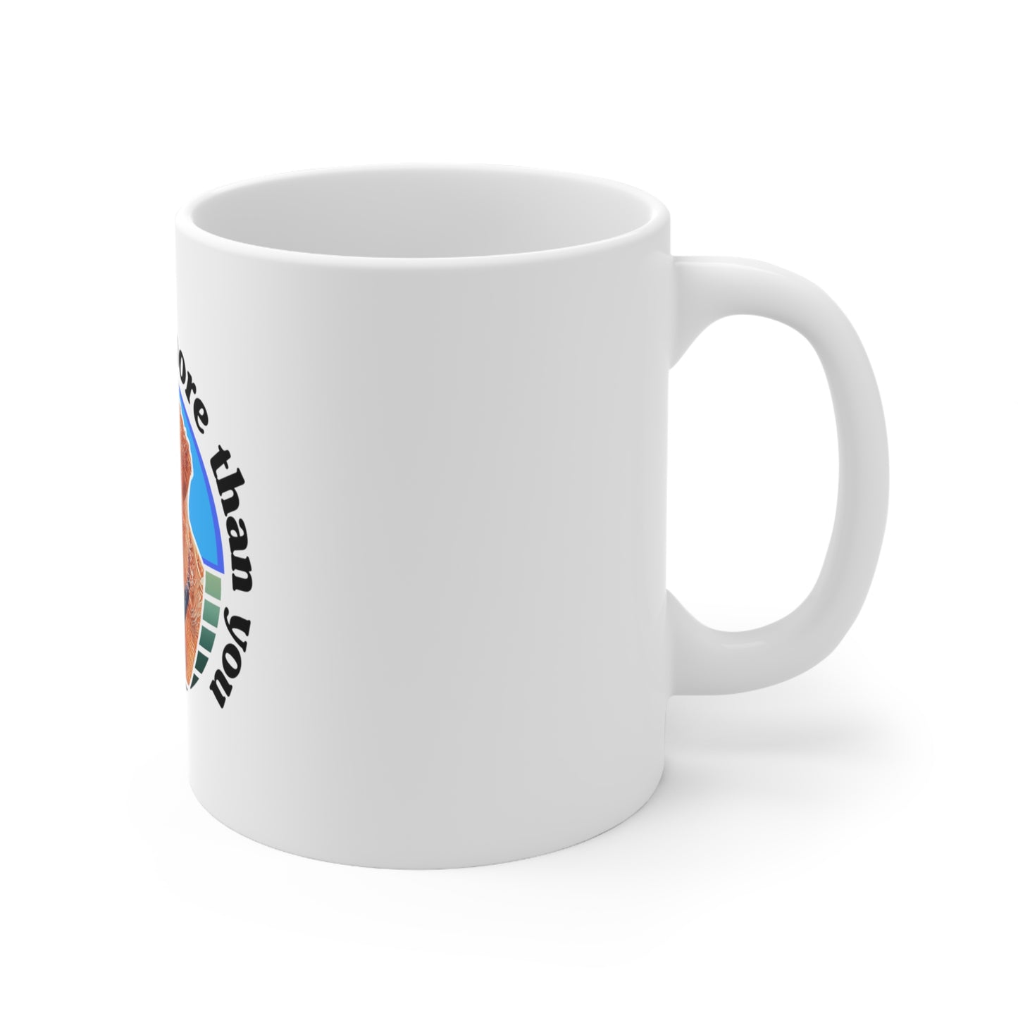 Signature "ilovemydogmorethanyou" Ceramic Mug (11oz)