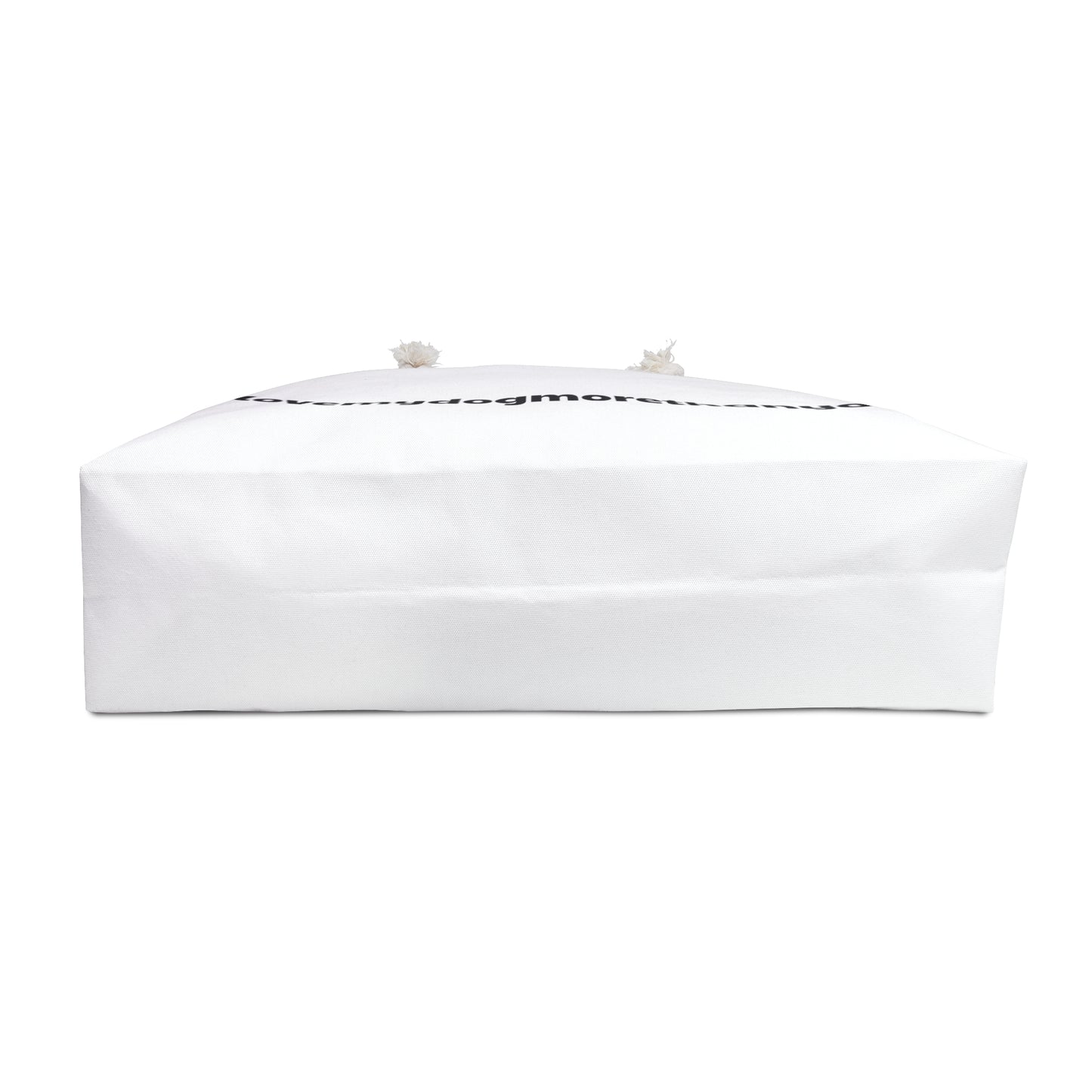 A must have signature "ilovemydogmorethanyou" Weekender Bag