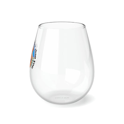A must have signature "ilovemydogmorethanyou" Wine Glass (11.75oz)