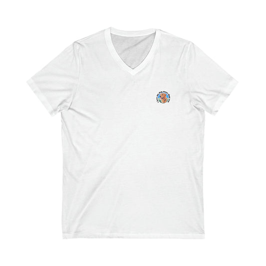 Signature "ilovemydogmorethanyou" Short Sleeve V-Neck Tee