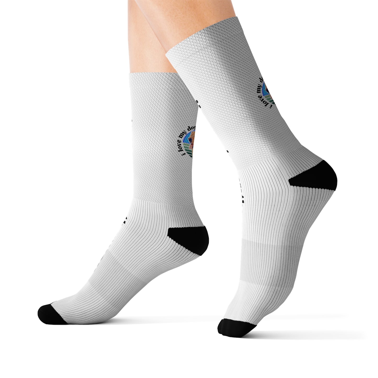 Signature "ilovemydogmorethanyou" Socks